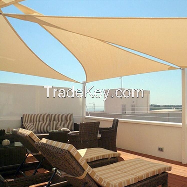 Green Outdoor Patio Sun Shade Sail Canopy