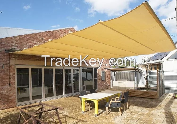 Green Outdoor Patio Sun Shade Sail Canopy