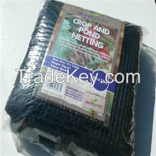 100GSM Black Plastic Deer Fence Mesh