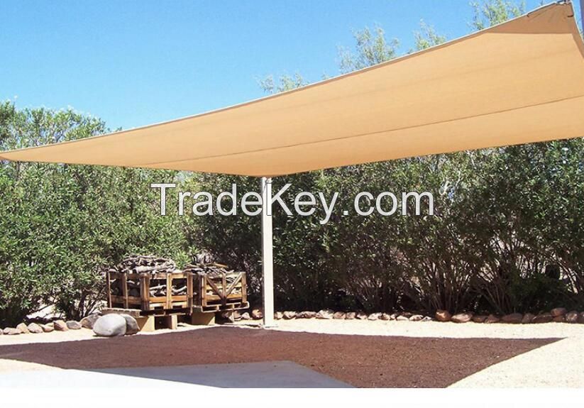 Green Outdoor Patio Sun Shade Sail Canopy