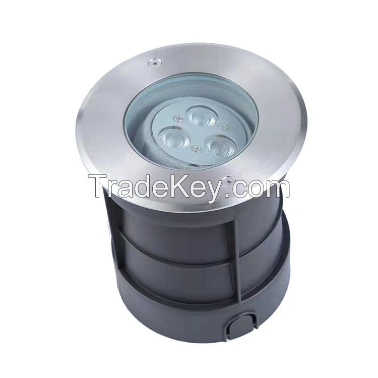 Adjustable angle LED underground lamps