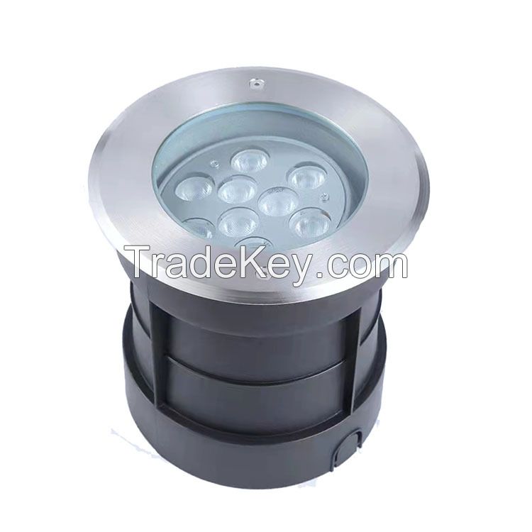 Adjustable angle LED underground lamps