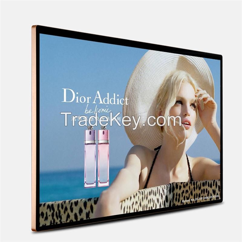 55 Inch Touch Screen Indoor Wall Mounted Advertising Kiosks Android Player Digital Signage