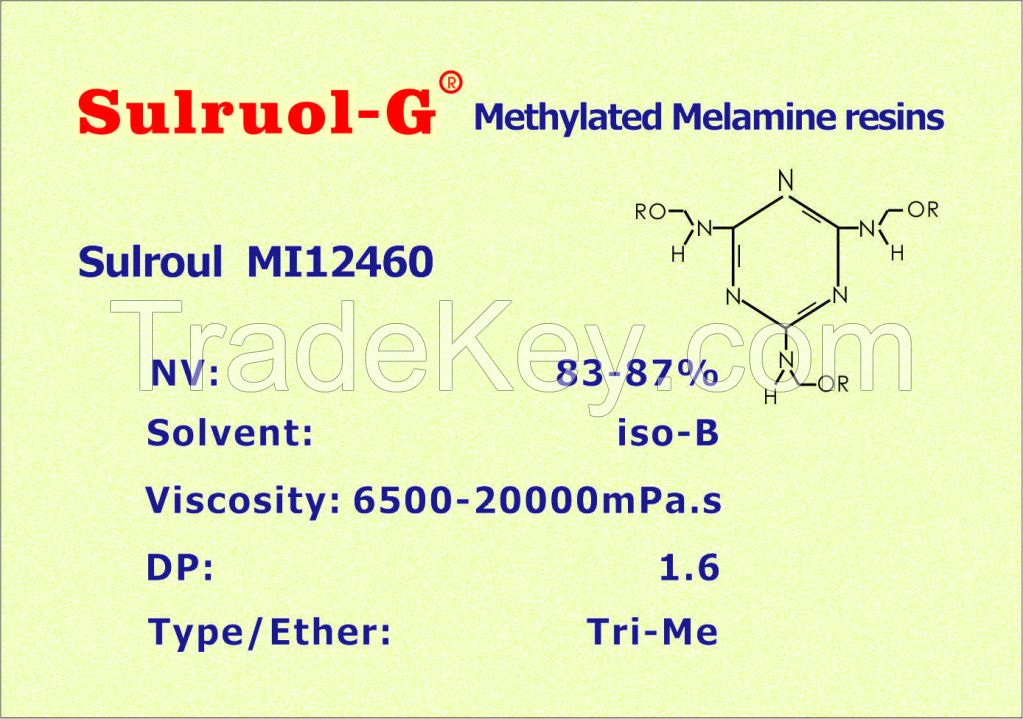 n-Butylated  Melamine resins Sulruol MI12460