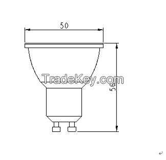 led spot lights GU10 3W/5W/6W