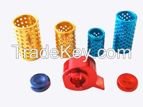 Precision metal aluminum parts processing, color oxidation and surface treatment