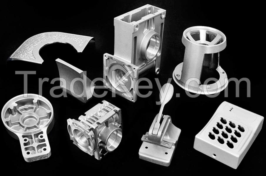 Professional non-standard aluminum processing  special-shaped aluminum five-axis processing