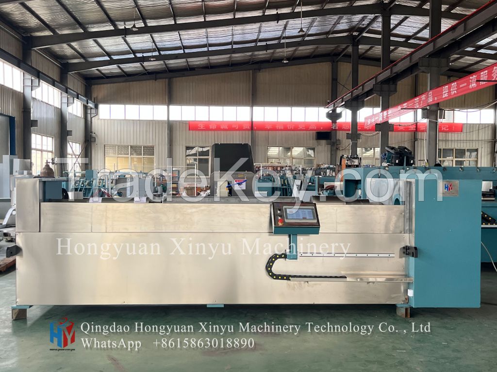 Chrome polishing machine for rotogravure cylinder