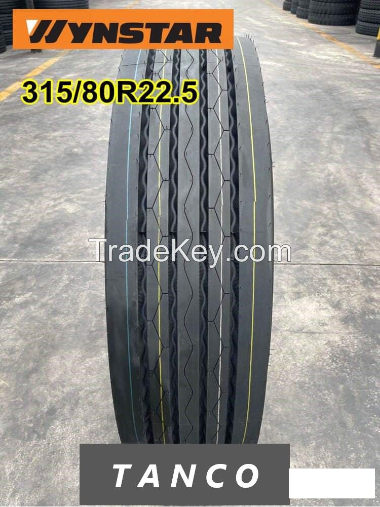 Per Manufactories WYNSTAR Truck Tyre 12.00 -24r Tyre Trucks 12 24 Lorrie Truck Tyres 1100.20 12.00R20 385/65R22.5