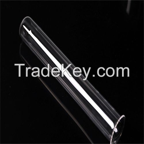 Customized quartz test tube quartz glass test tube lab quartz instruments