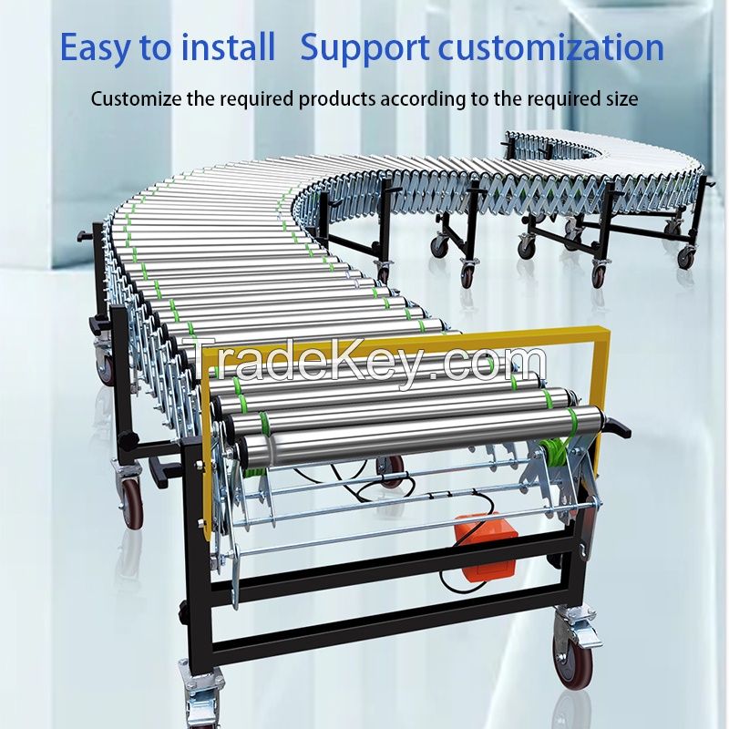 Automatic gravity roller Conveyor line conveyor belt system roller conveyor