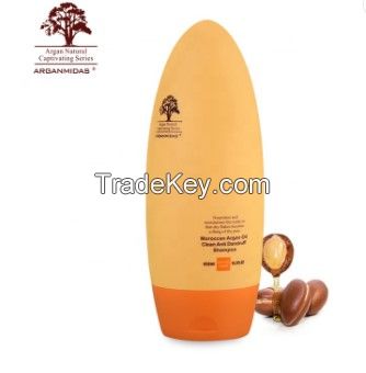 Moisturizing And Refreshing Hair Shampoo Pure Argan Oil Mild Anti Dandruff Shampoo For Oily Hair