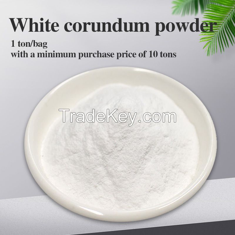 White corundum abrasive