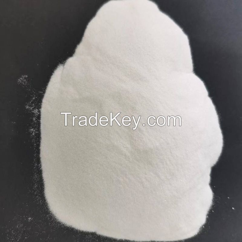 White corundum grain sand