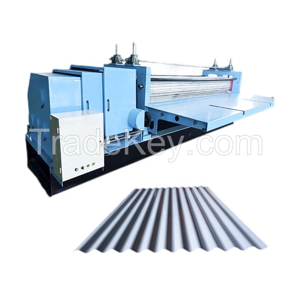 G550 small thickness barrel corrugated roofing rolling machine