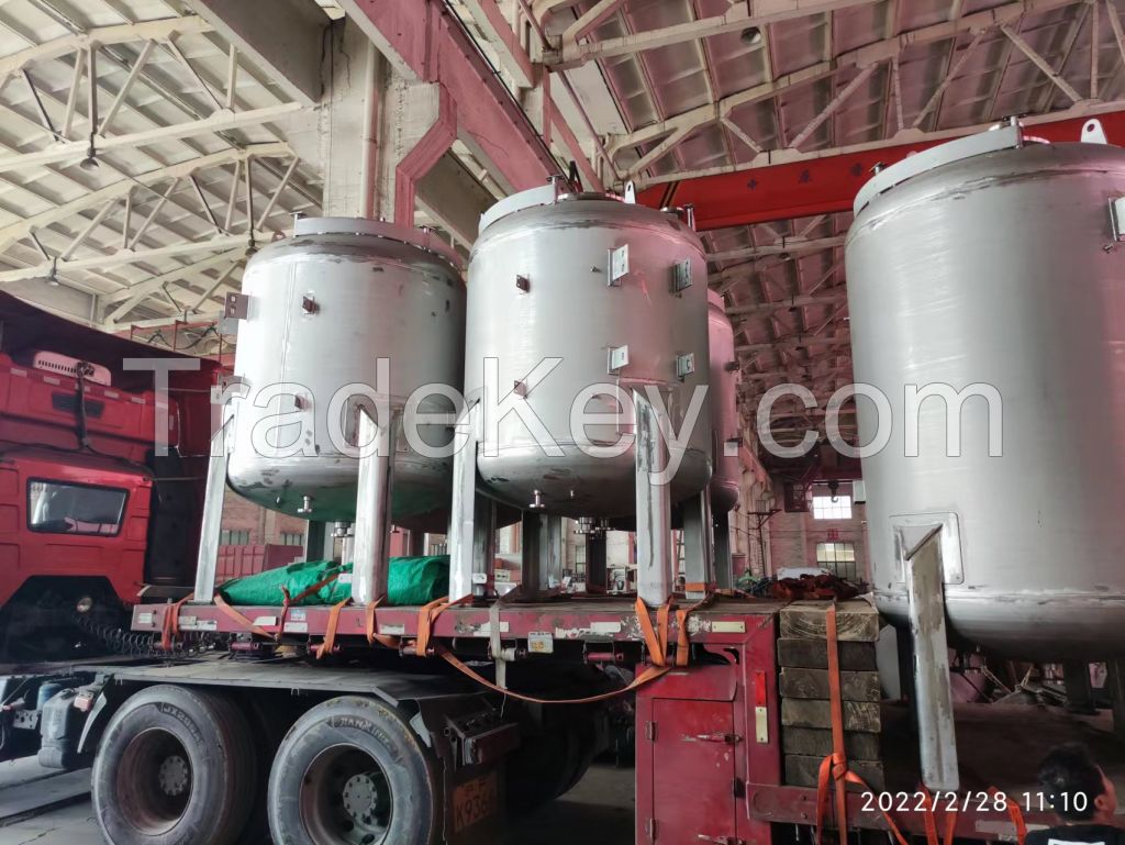 Stainless steel mixing drum, stainless steel mixer reaction kettle