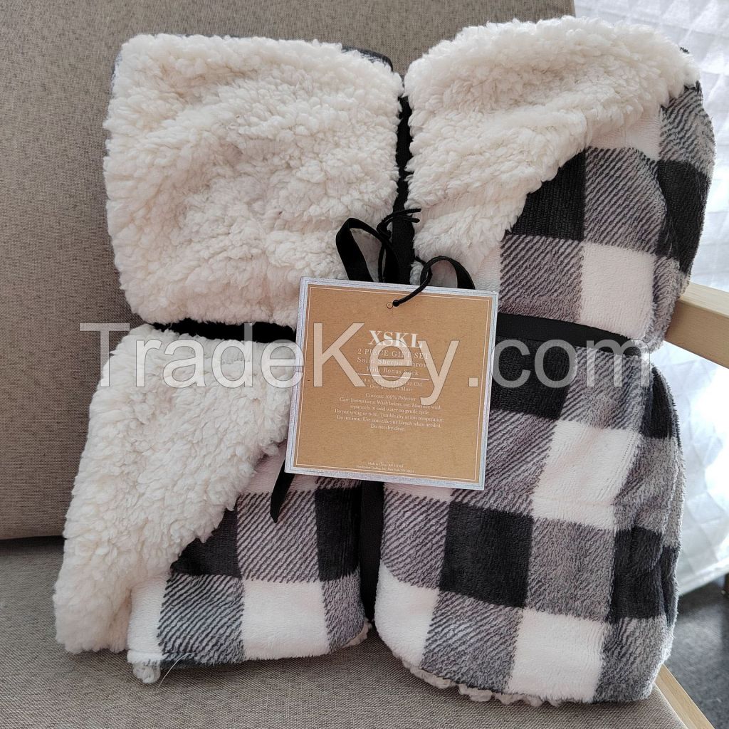  XSKL Lambs Sherpa Blanket