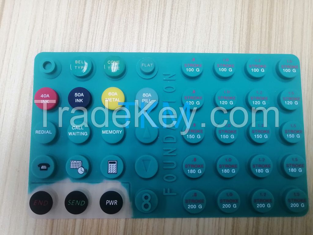 Silicone keypad, Silicone Rubber, Silicone keypad