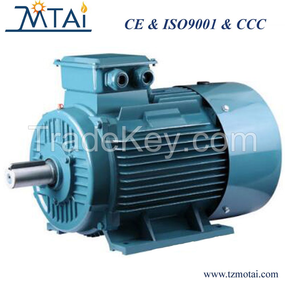 Y2/IE1/IE2/IE3/IE4 Large Power Low Voltage Cast Iron Asynchronous Motor