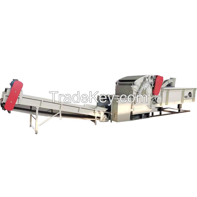 Soft plastic crushing and cleaning production line