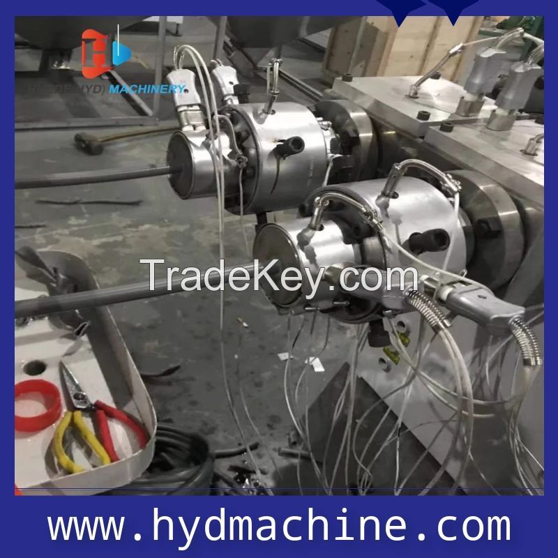 High Quality PVC Pipe Two Cavity Conduit Pipe Making Machine
