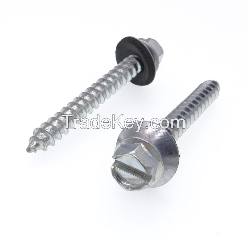 Stainless Steel Hex Head Roofing Screws with EPDM Washer