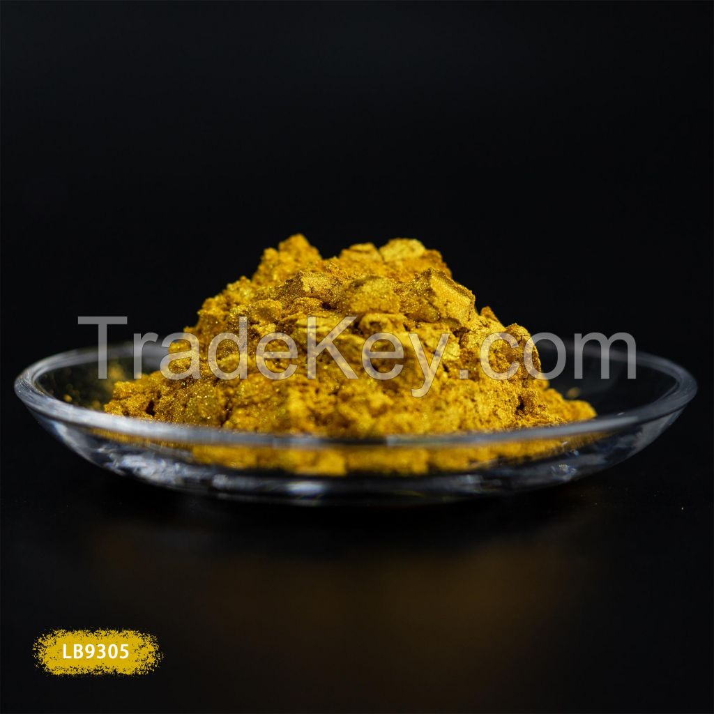 Synthetic crystal  Solar Gold Pearl Pigment - LB9305  Solar Gold