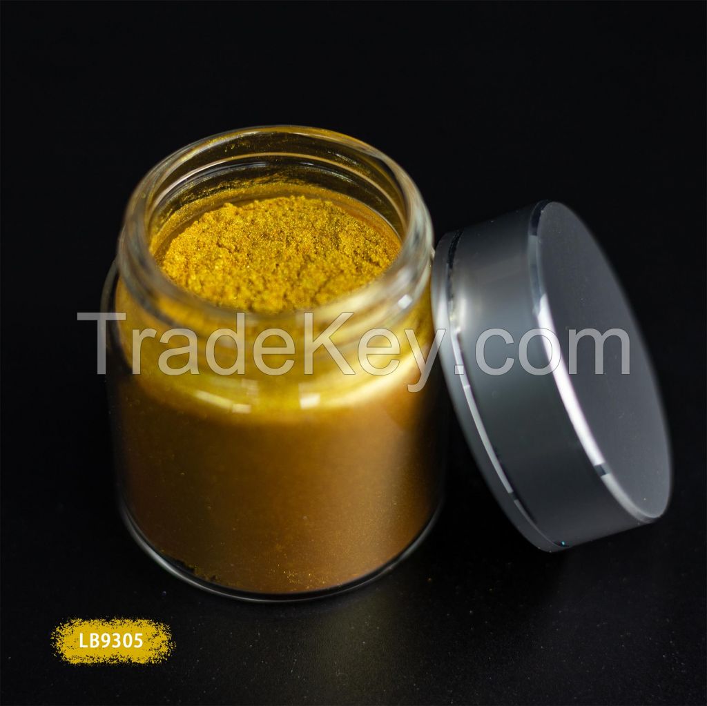 Synthetic crystal  Solar Gold Pearl Pigment - LB9305  Solar Gold