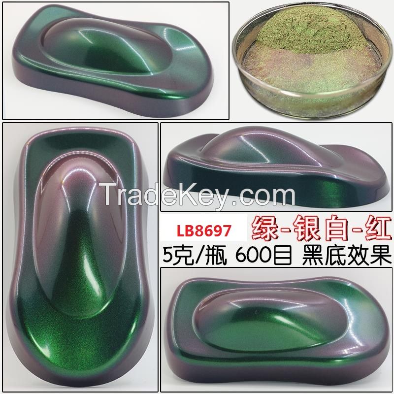 3 D Magnetic Chameleon Pearl Pigment/ Multi-Colorful Pearl Pigment/ Colors-Changing Pearl Pigment