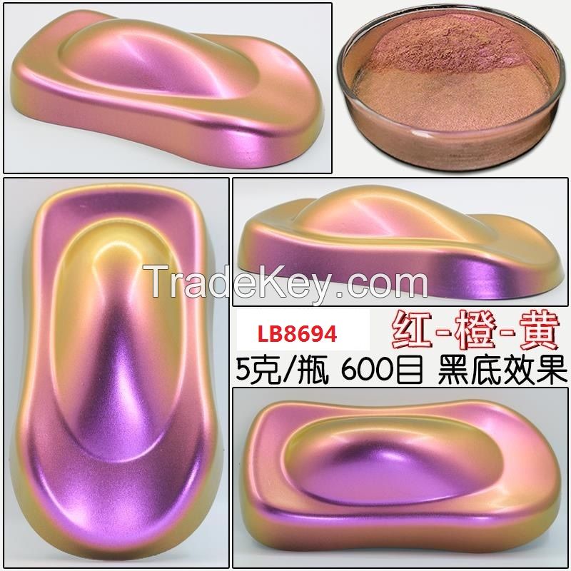 3 D Magnetic Chameleon Pearl Pigment/ Multi-Colorful Pearl Pigment/ Colors-Changing Pearl Pigment