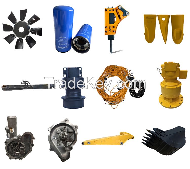 XCMG XE215C excavator consumble replacement spare parts list for sale