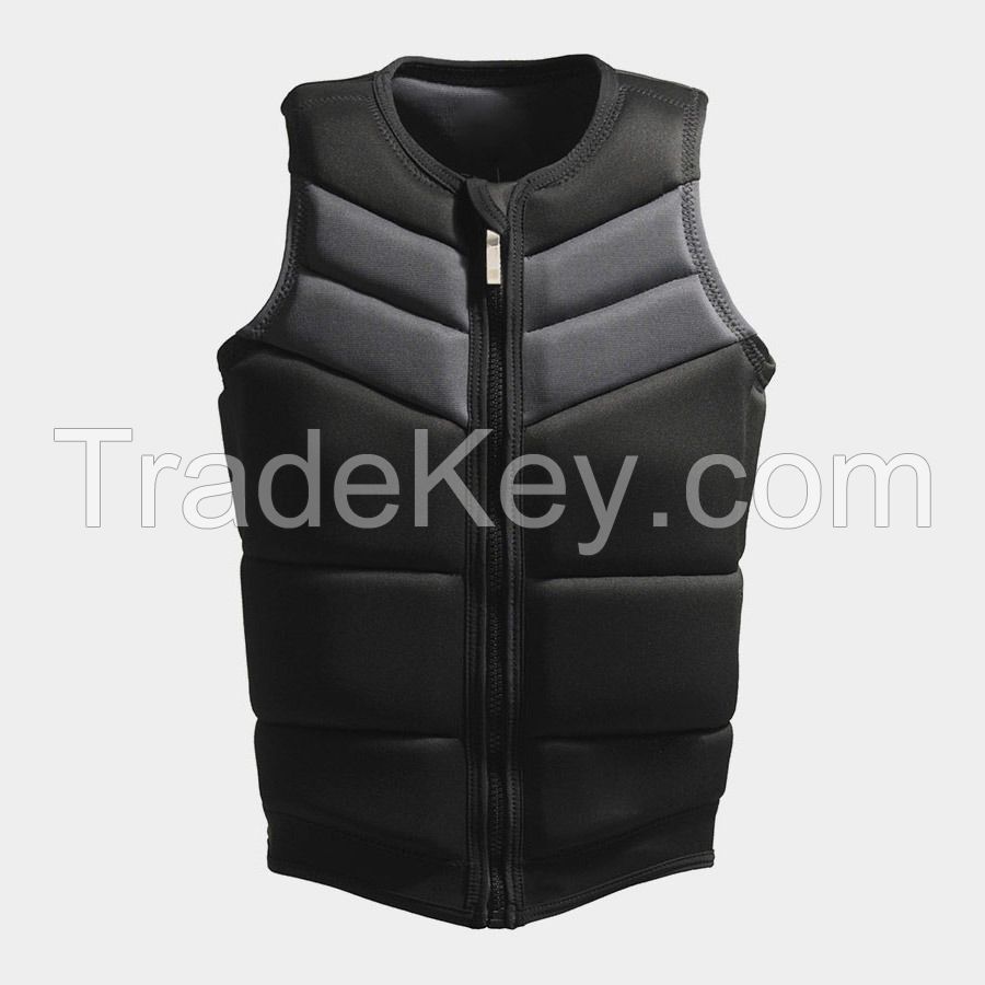 Custom High Quality Adult Logo Lifesaving Marine Work Jacket Life Vest for Kayak,Fishing,Sailing Life Vest