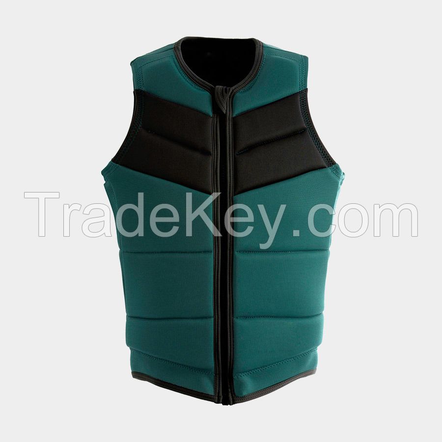 Custom High Quality Adult Logo Lifesaving Marine Work Jacket Life Vest for Kayak,Fishing,Sailing Life Vest