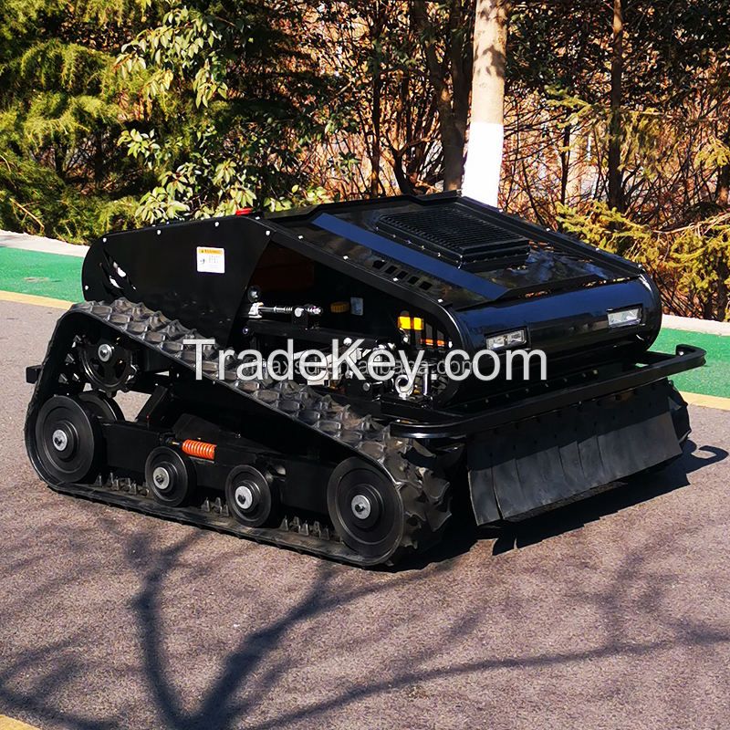 Black Shark Mower 8km per hour Remote Control Hybrid Grass Mowers