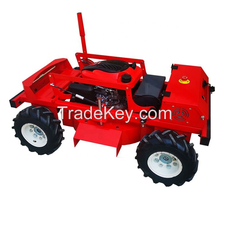 2022 New Commercial 4WD Wireless Remote Control Slope Mower for sale