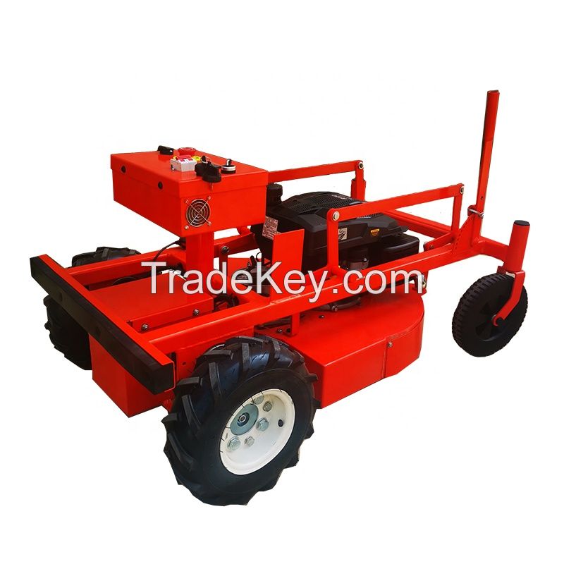 High Efficiency CE Certified 2WD Remote Control  Slope Mower
