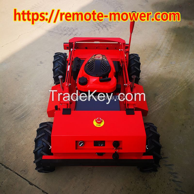 High Efficiency CE Certified 4WD Remote Control  Slope Mower