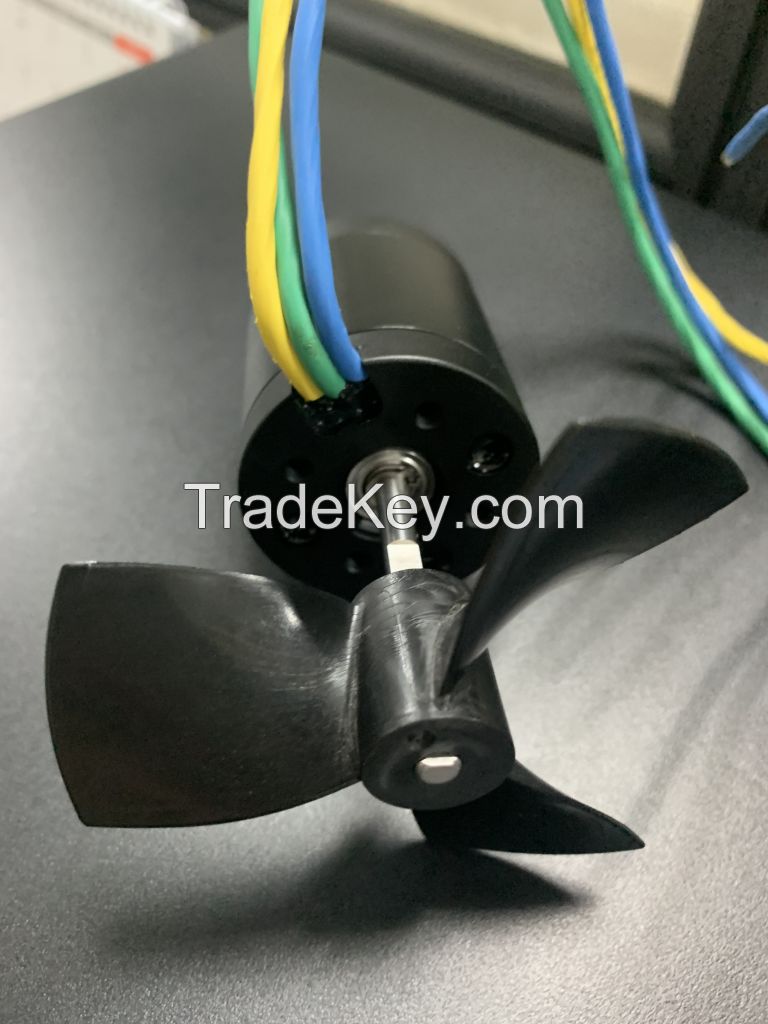 12V 24V 500W 5500RPM Underwater Motor Thrust with Propeller