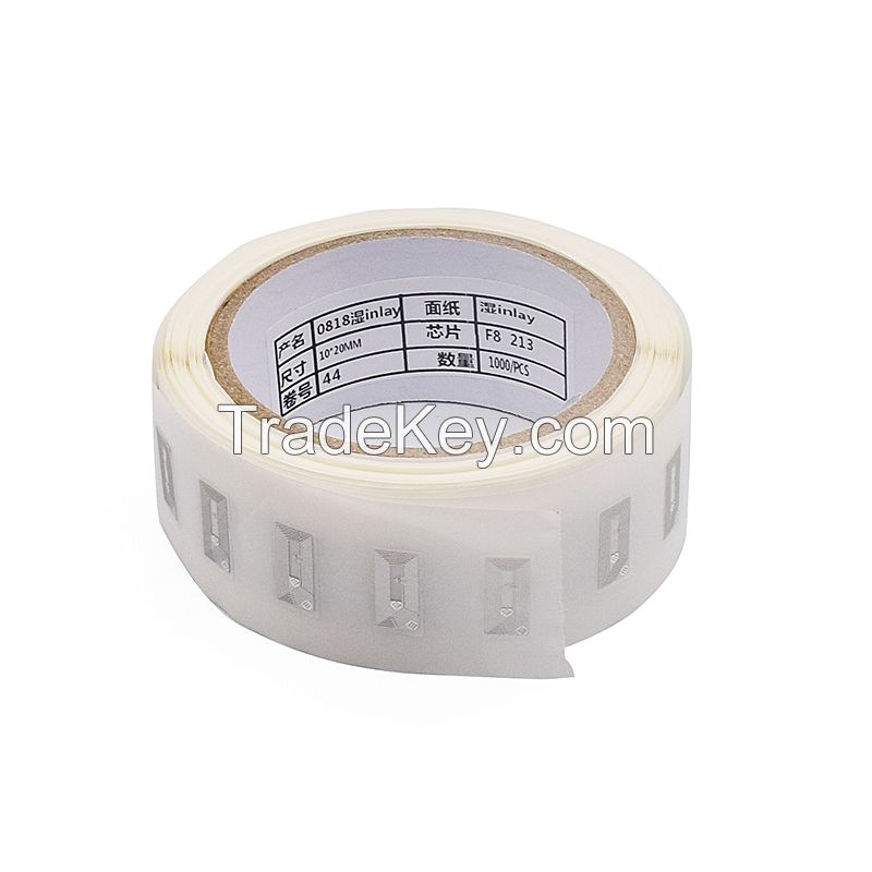 10*20mm or 11*21mm Mini NFC 213 Wet Inlay NXP NTAG213 Sticker Tag