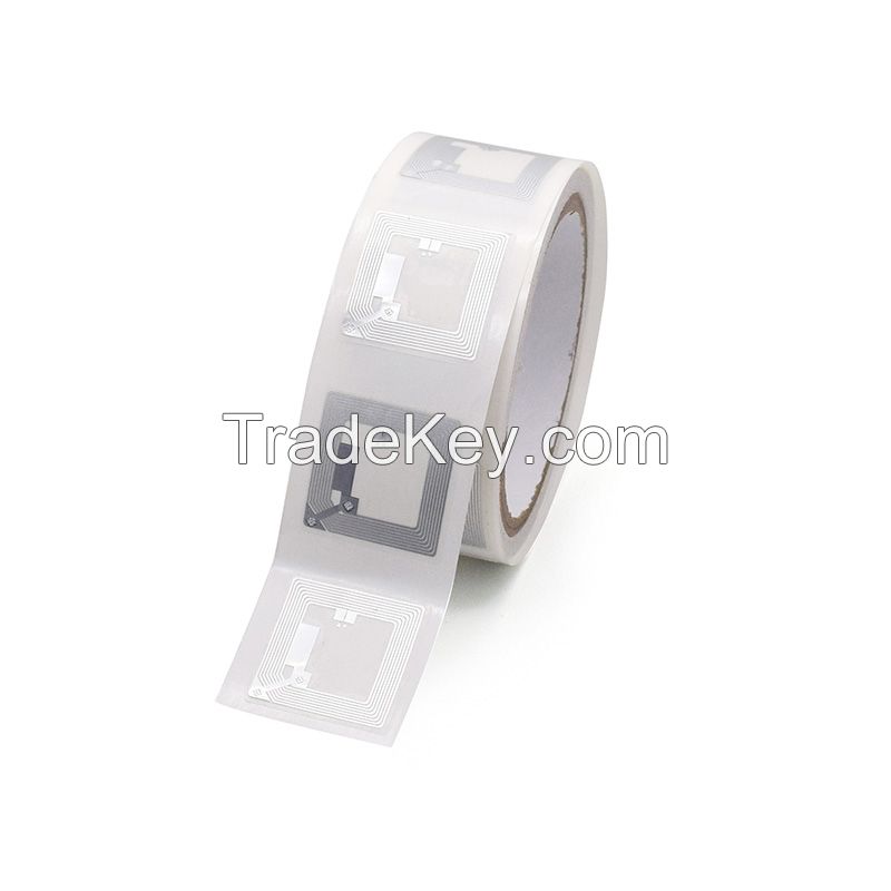 Square 35*35mm NFC Wet Inlay Sticker Contactless Payment and Access Control Use Compatible Mifare 1K Bytes NFC Tag