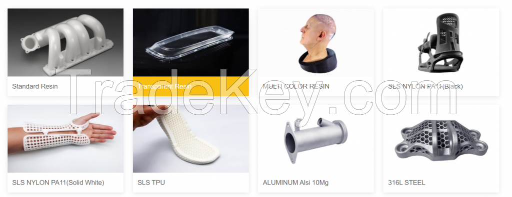 High Precision Rapid Prototype Industrial customized OEM SLA full color 3D Printing Service