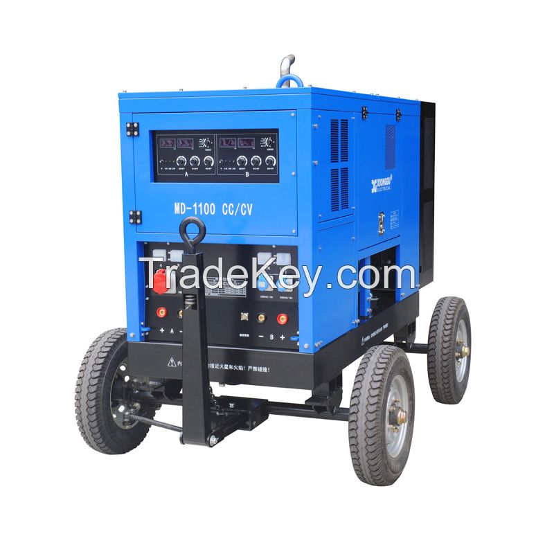 China Xionggu MD-1100CC/CV  Diesel Engine Driven Digital Pipeline Welding Workstation