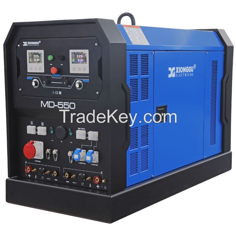 China Xionggu MD-550 Diesel Engine Driven Multi-process Welding Equipment