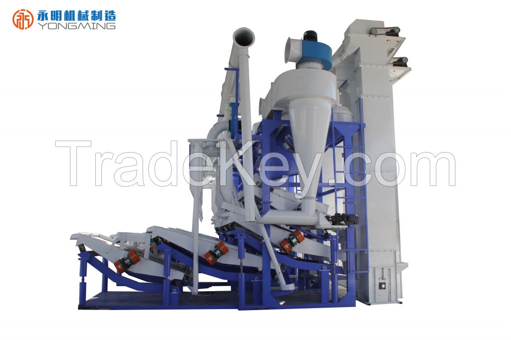 Low Breakage Rate Sunflower Threshing Machine Peeling