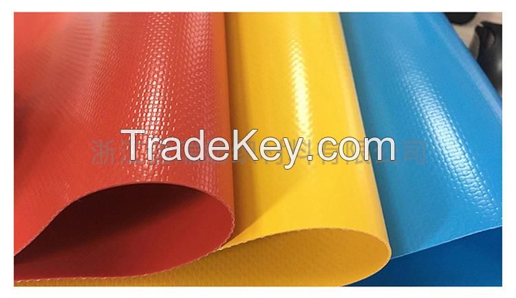 PVC tarpaulin PVC coated cloth PVC scraping net cloth flame retardant