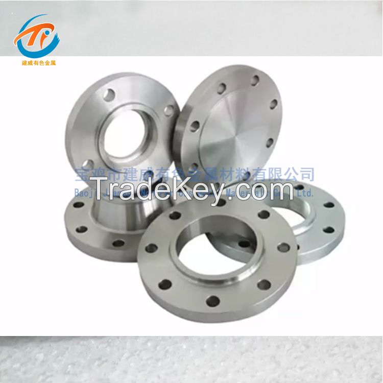 Titanium flange