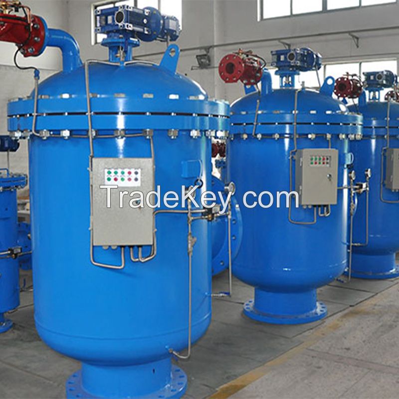 Fully Automatic Self-cleaning Filter 200um Filtration Accuracy Carbon Steel Material Feed Water Trea