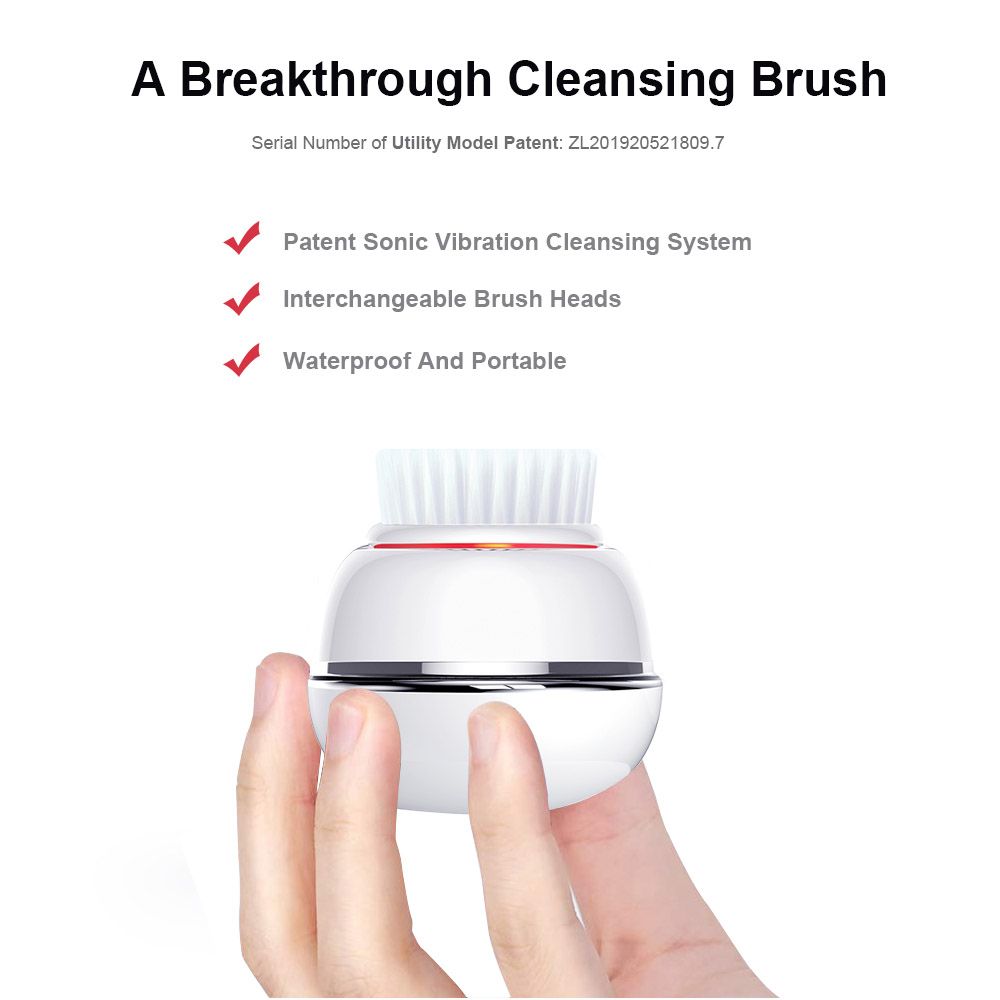 Electric Facial Cleansing Brush for Perfect Face Skin