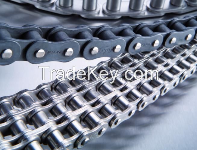 Roller chain attachments