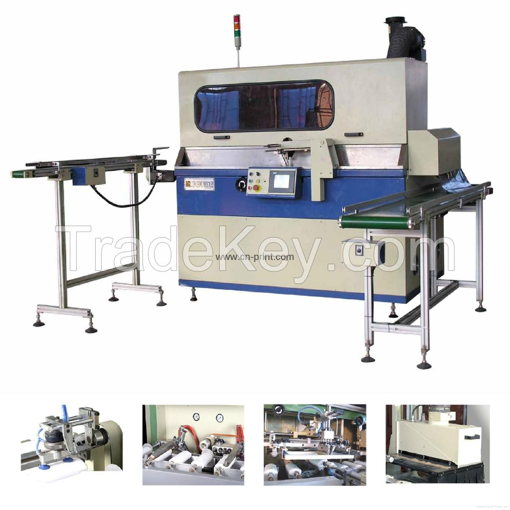 Full Automatic Screen Printing Line with UV Dryer